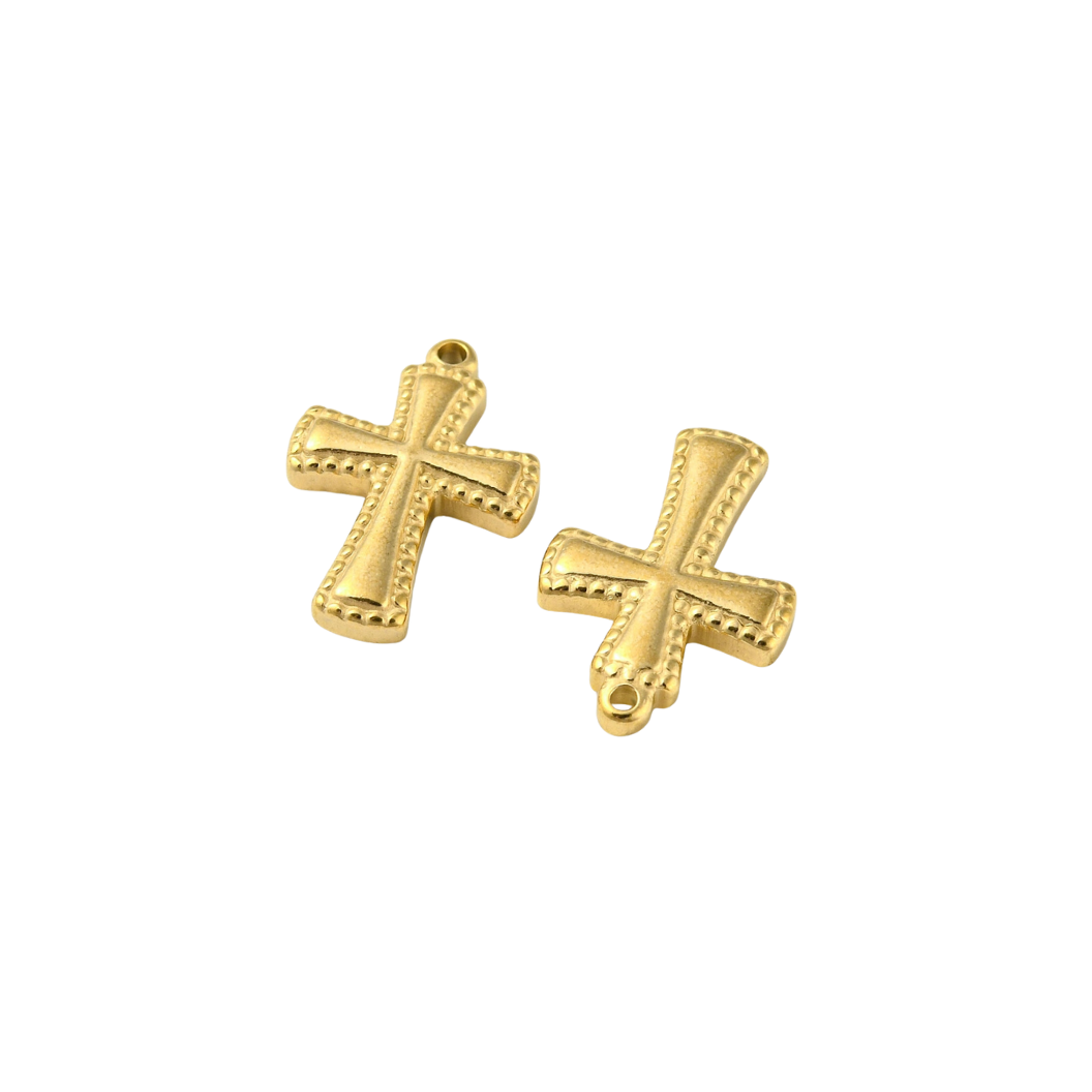 *Gold Sacred Cross Pendant