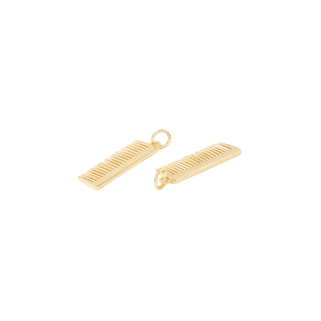 *Gold Comb Charm