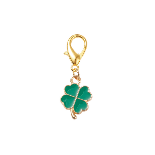 Four Leaf Clover Shoe Charm