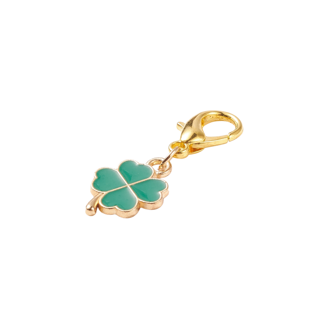 Four Leaf Clover Shoe Charm