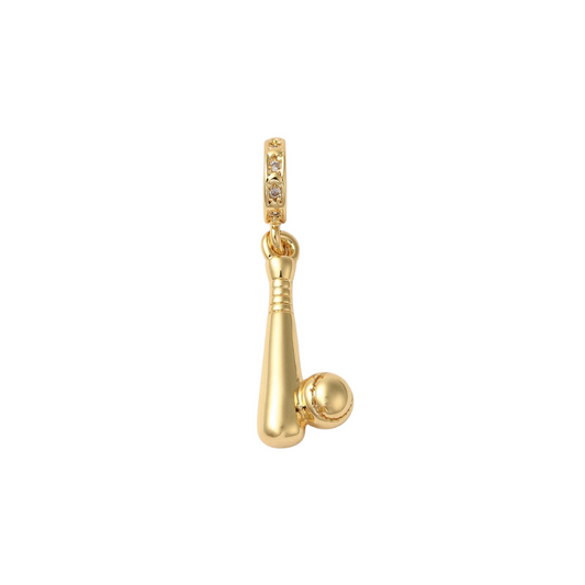 Gold Home Run Charm