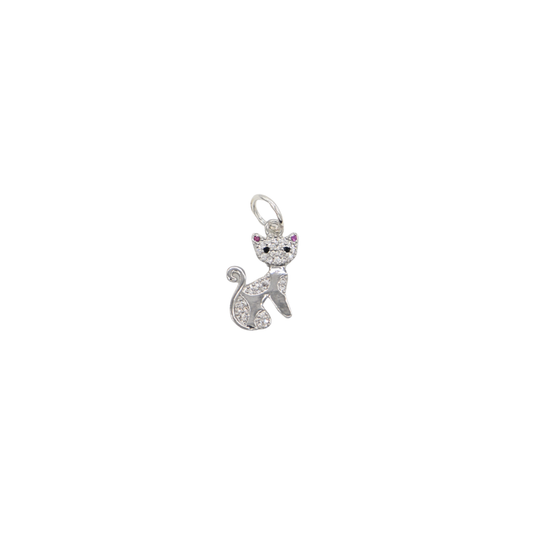 Sparkle Cat on white background