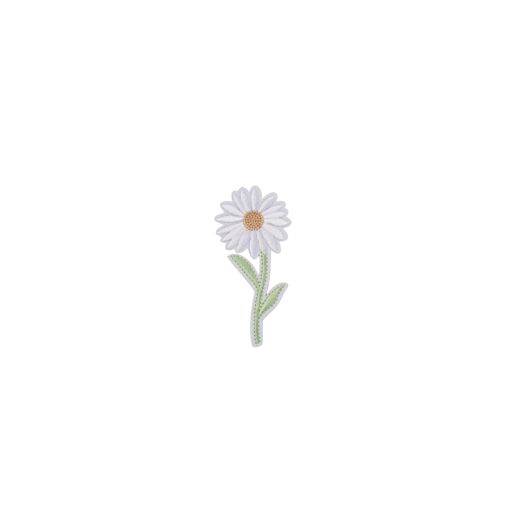 Daisy Flower Patch - White