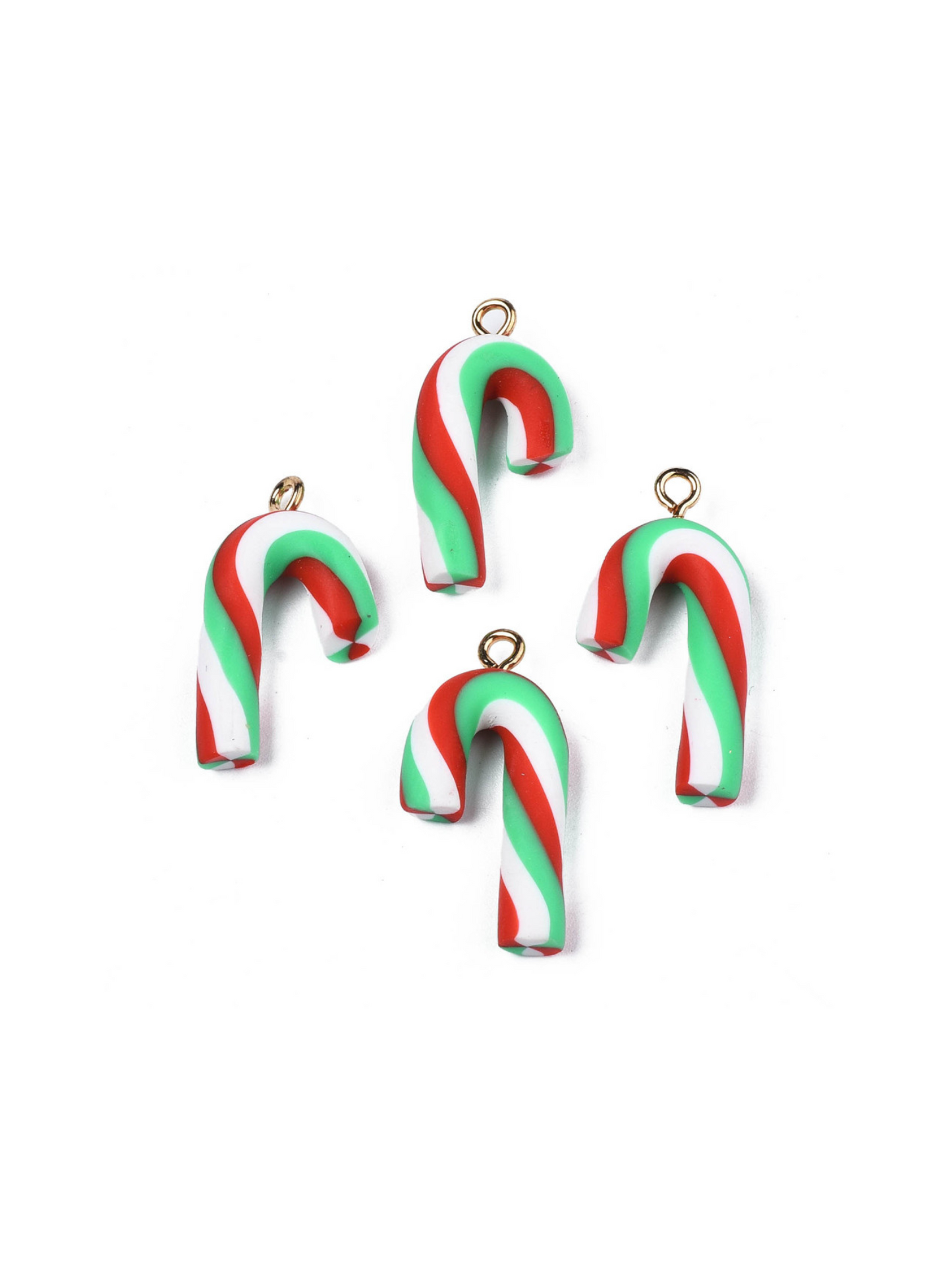 Candy Cane Lanyard Charm