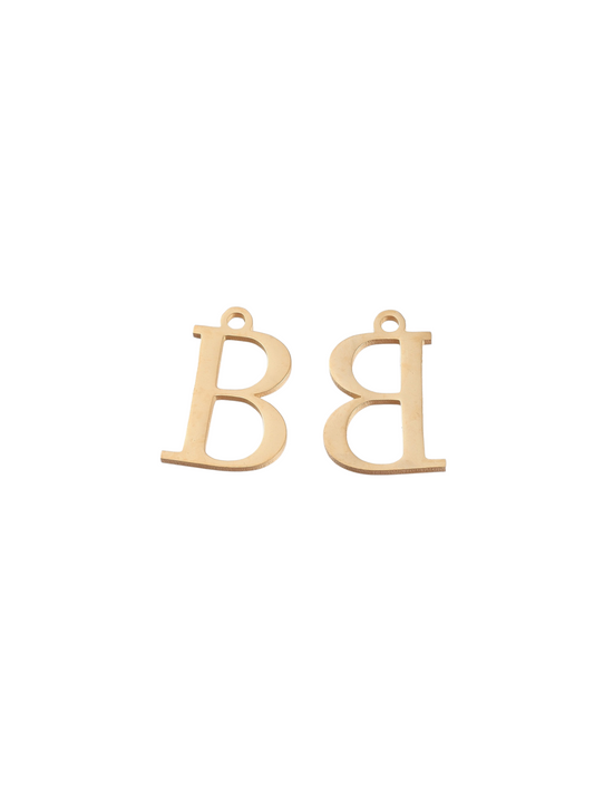 * Gold Greek Life "Beta" Charm