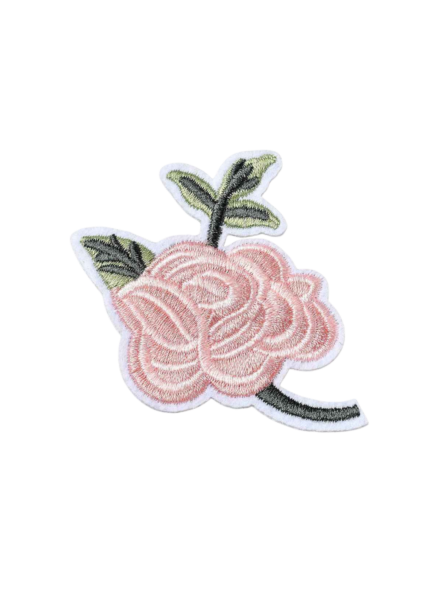 Front view of the Vintage Dusty Rose Patch