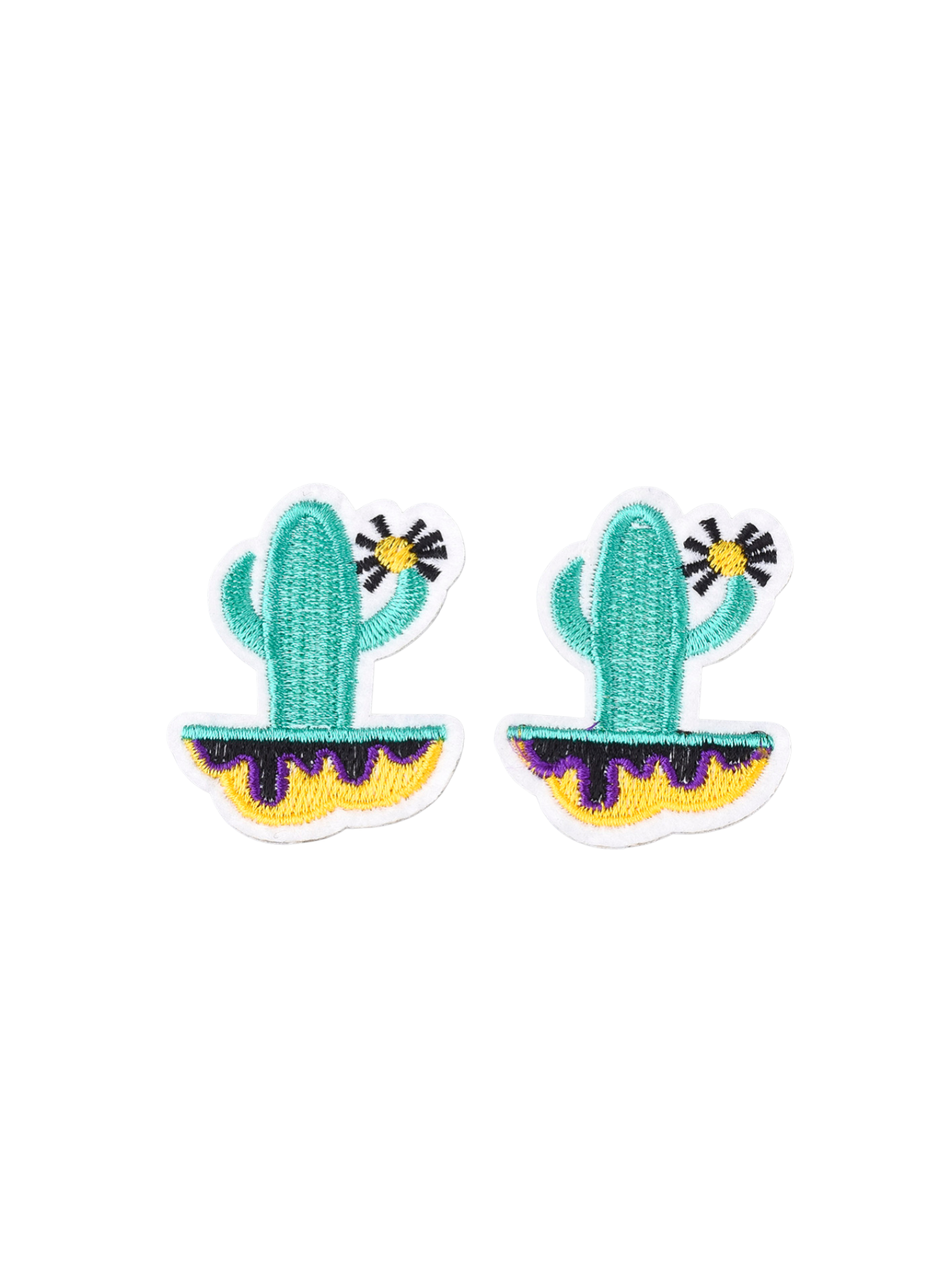 Front view of the Blooming Cactus Patch