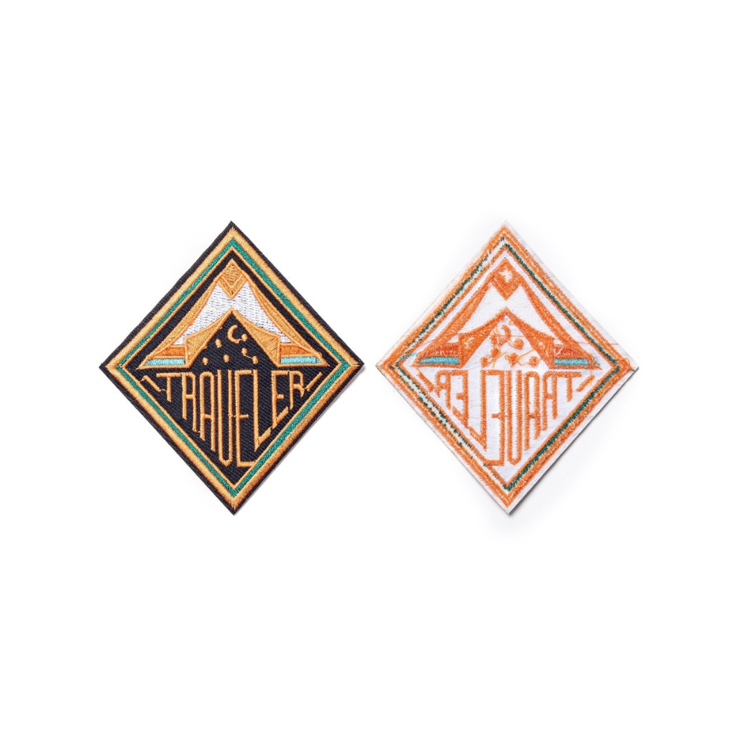 Front & Back View of the Traveler Patch