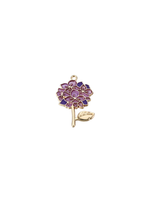 Violet Hydrangea Charm