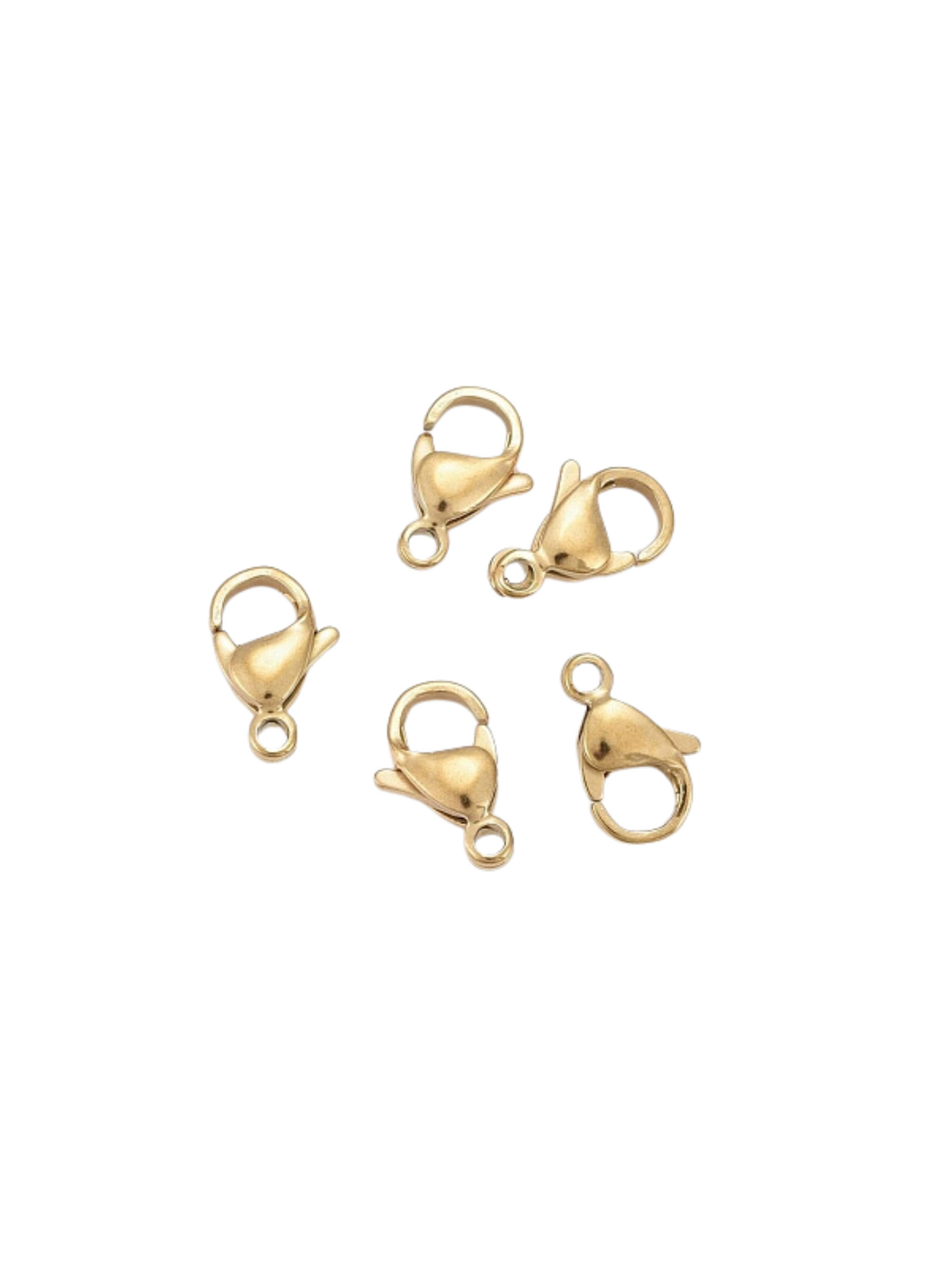 Gold Interchangeable Charm Clasp| Pack of Five