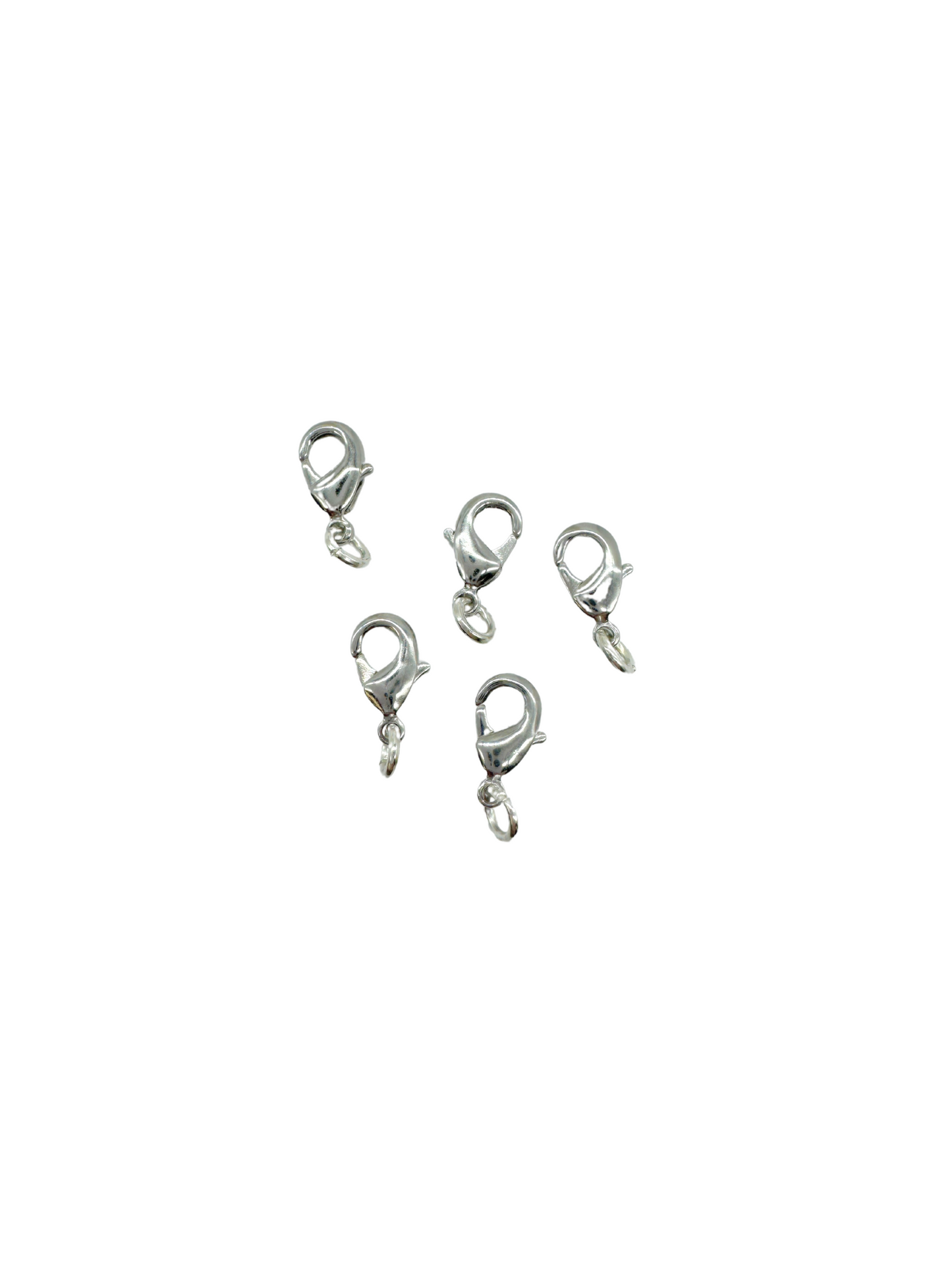 Silver Interchangeable Charm Clasp | Set of Five