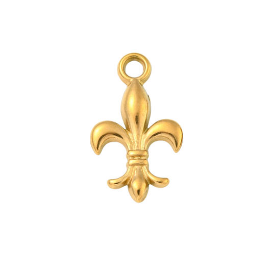 Gold Fleur De Lis Pendant